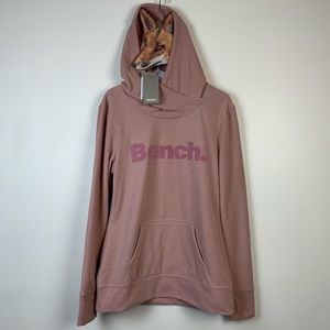 Pink Fleece Bench Hoodie NWT
